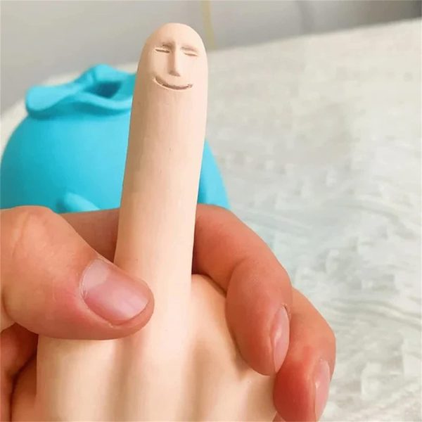 FroherFinger™ - Mittelfinger-Statue Mode – Bild 2