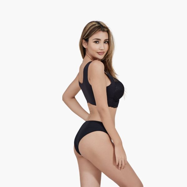 Komfit Spitze Bhs | Nahtlose Push-Up bügelloser bh aus spitze mit breiten trägern Online – Bild 4