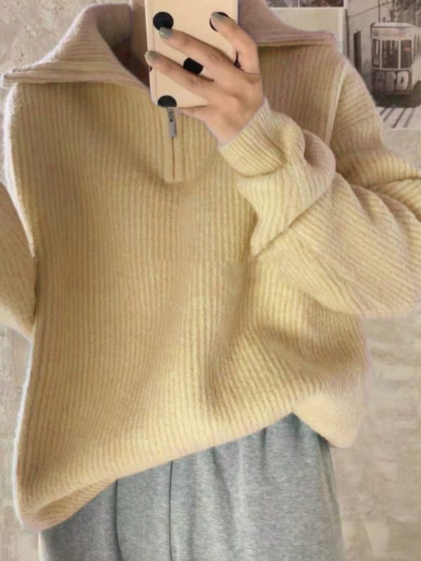 WOLF Übergroßer Reißverschluss Pullover Online-Verkauf – Bild 5