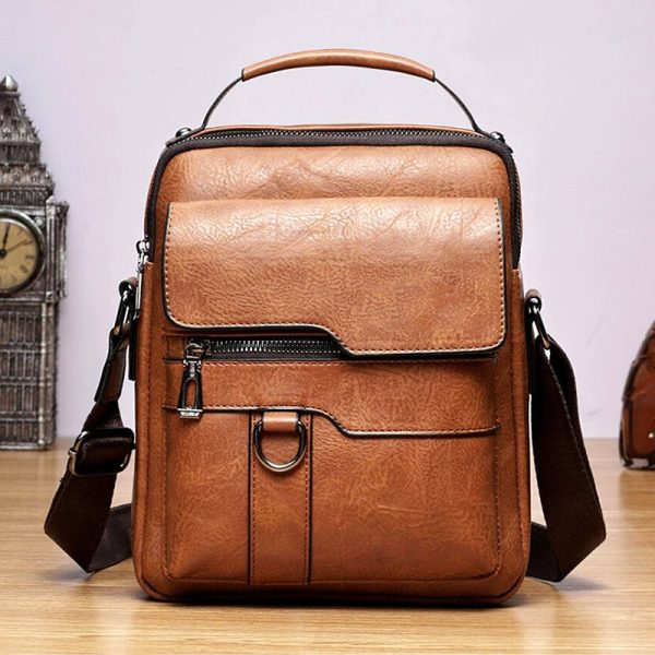 LuxLeather™ - Moderne und stilvolle Umhängetasche Jetzt online – Bild 2