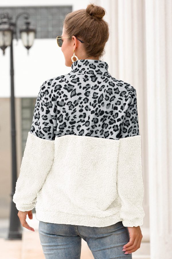 Jorie™ | Zweifarbiges Zip-Up-Sweatshirt Online-Verkauf – Bild 4