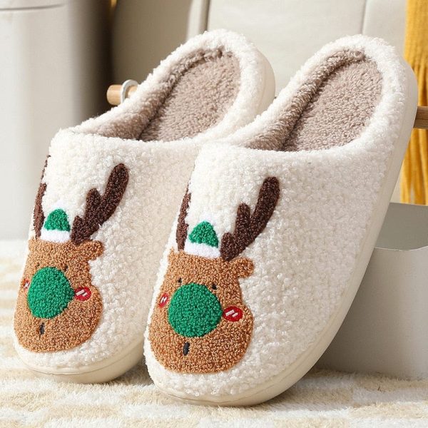 Comfy Weihnachts-Hausschuhe | Superweiche Weihnachtspantoffeln Schn?ppchen – Bild 2