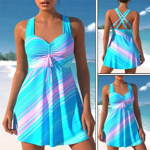 Loscana Badeanzug Kleid | Trendiger Badeanzug und Kleid für Frauen Angebot – Bild 3