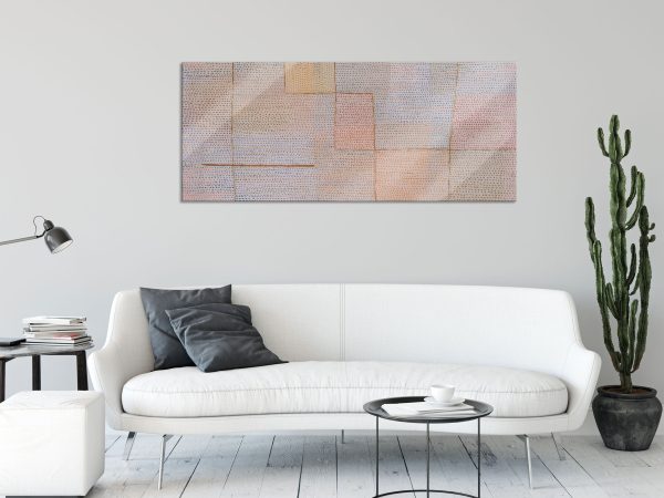 Paul Klee - Clarification, Glasbild Panorama Jetzt online – Bild 2