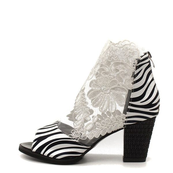 LaWolf – stylishe hohe Schuhe mit Spitze Rabatt – Bild 5