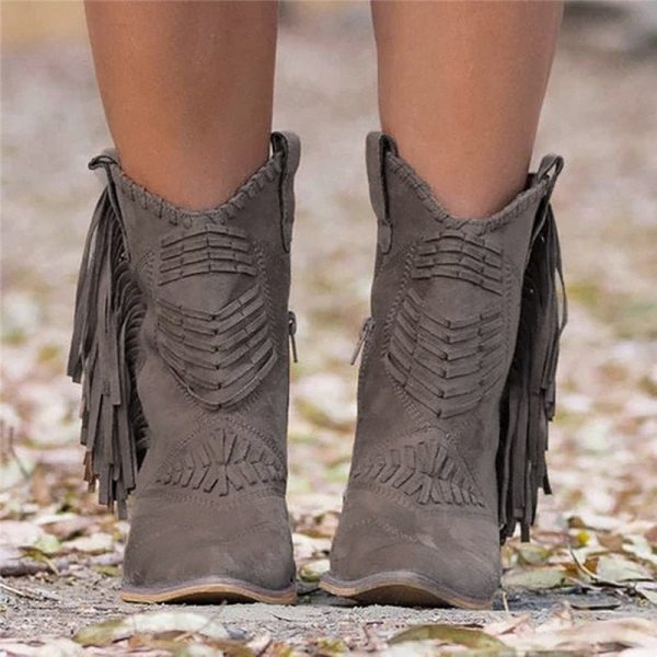 Pullino – Stylishe Cowboystiefeletten Angebot – Bild 5