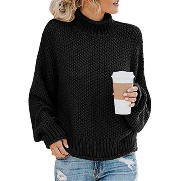 WOLF Ärmel Lose Stricktop Pullover Verkauf