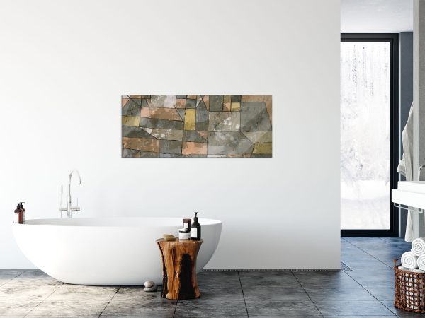 Paul Klee - Norddeutsche Stadt, Glasbild Panorama Rabatt – Bild 4
