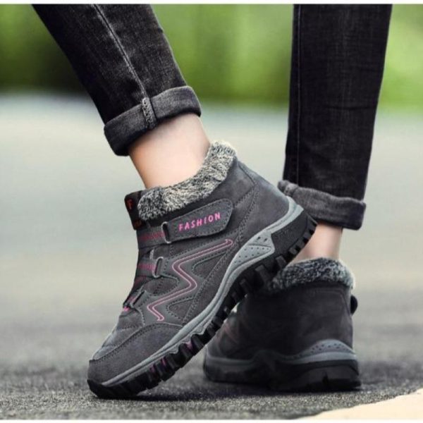 Nila - Damen Winterschuh mit Innenfutter Schn?ppchen – Bild 3