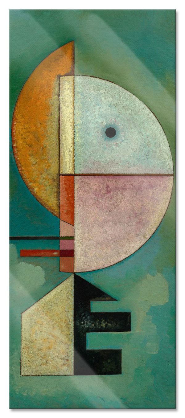 Wassily Kandinsky - Empor, Glasbild Panorama Angebot