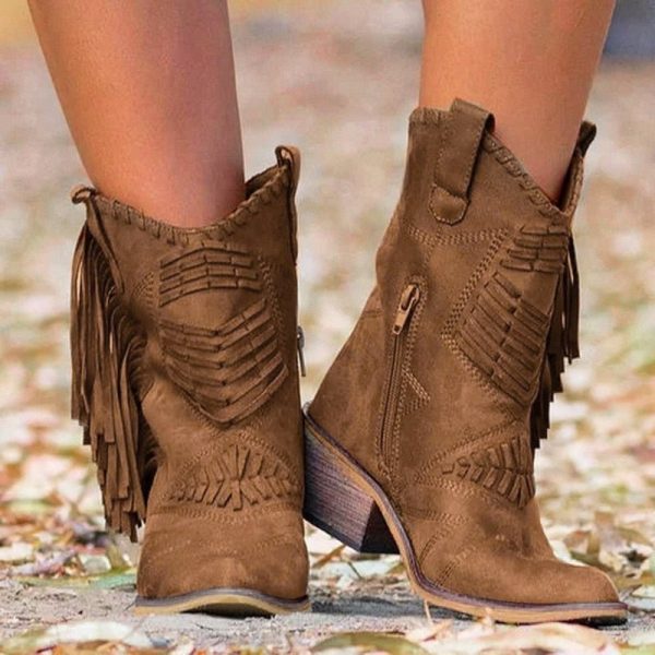 Pullino – Stylishe Cowboystiefeletten Angebot – Bild 2