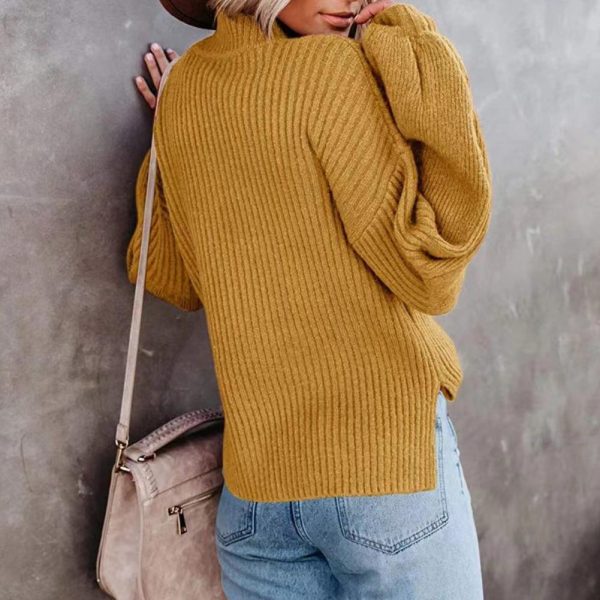 Carrin - Kältebeständiger Stretch-Pullover mit geripptem Design Rabatt – Bild 2