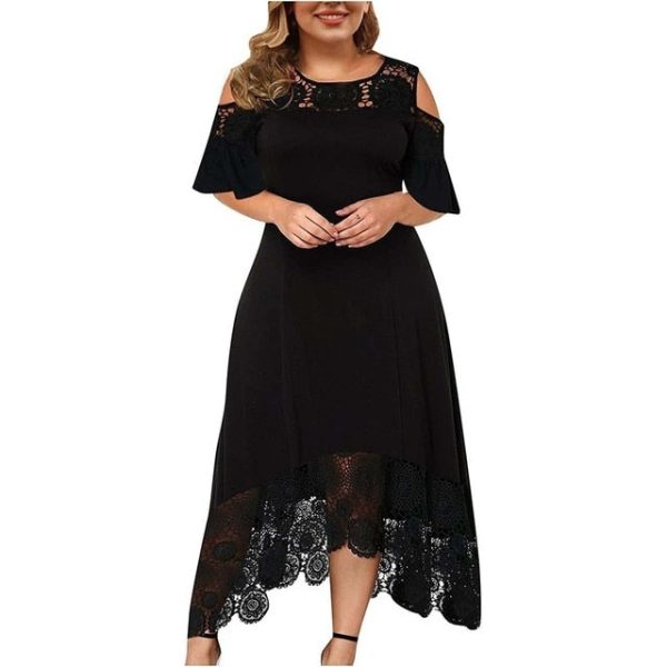 Sarah™ - Trägerloses Kurzärmliges Kleid Online