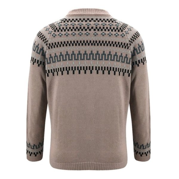 Gerade bedruckte Ärmel Pullover Zu verkaufen – Bild 3