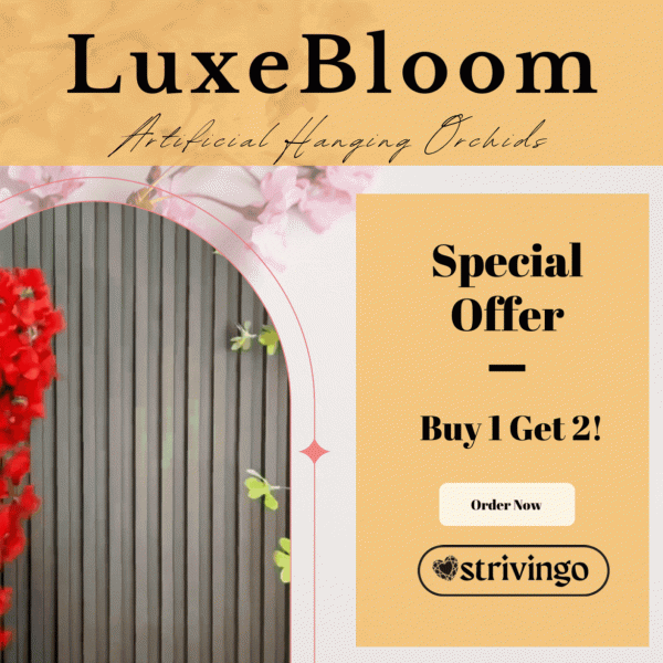 LuxeBloom™ Künstliche Hängende Orchideen | KAUF 1 ERHALTE 2 (Füge beliebige 2 zum Warenkorb hinzu) Online