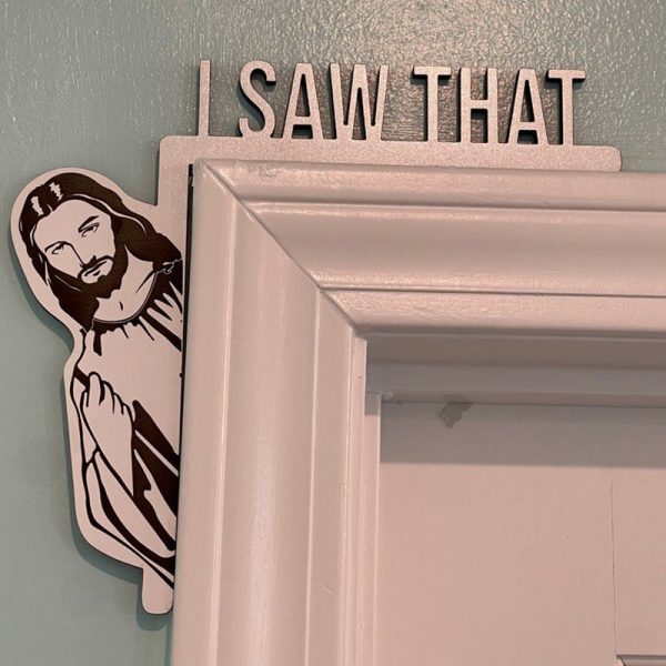 GloryHaus™ Jesus Deko (Ich hab s gesehen) Mode – Bild 3