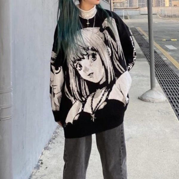 WOLF Anime Loser Pullover Mode – Bild 2