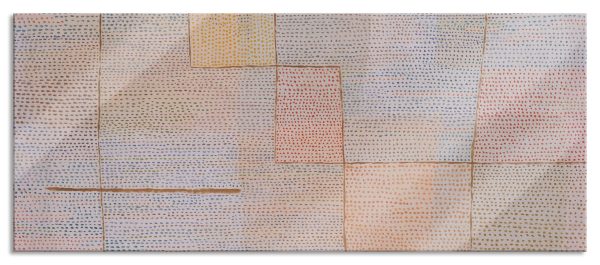Paul Klee - Clarification, Glasbild Panorama Jetzt online