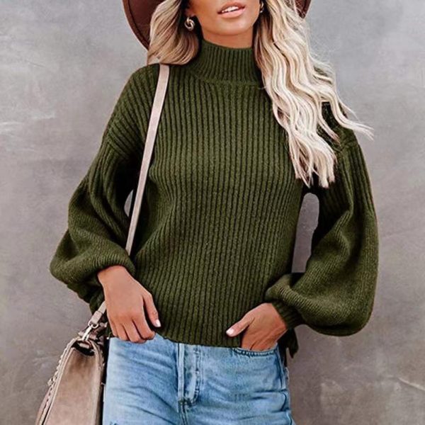 Carrin - Kältebeständiger Stretch-Pullover mit geripptem Design Rabatt – Bild 3