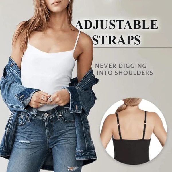 Lexi - Tanktop mit integriertem BH [1+1 Gratis] Im Angebot – Bild 3