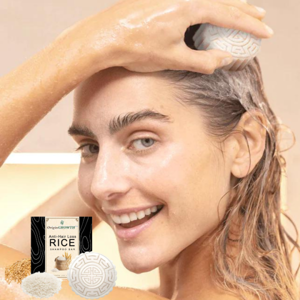 1+1 GRATIS | OriginGROWTH | Reis Haarwuchs Shampoo Bar Mode