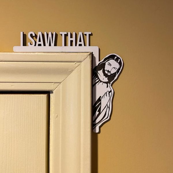 GloryHaus™ Jesus Deko (Ich hab s gesehen) Mode – Bild 4