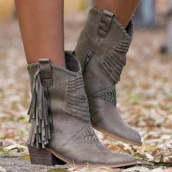 Pullino – Stylishe Cowboystiefeletten Angebot – Bild 4