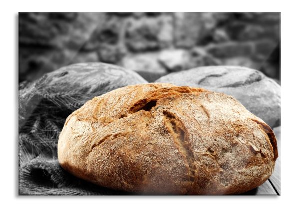 knuspriges Brot, Glasbild Angebot